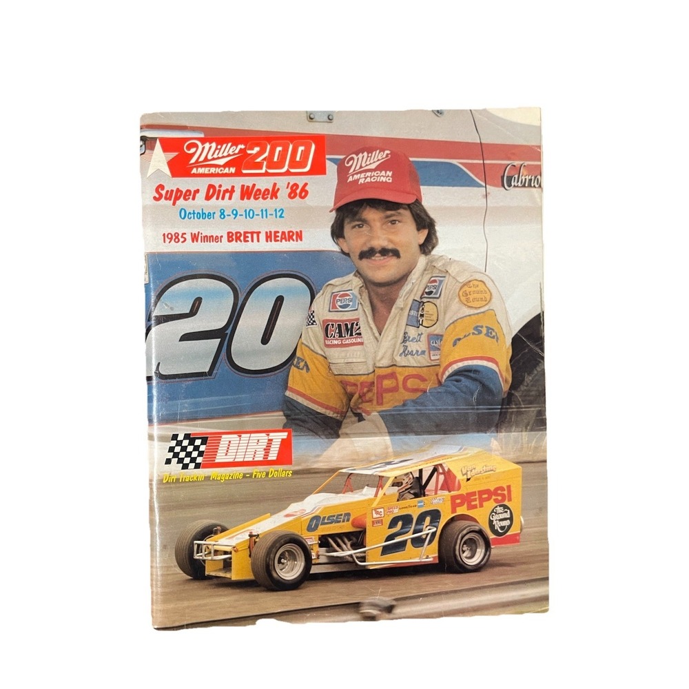 1986 Super‎ Dirt Week Program  Modifieds and World of Outlaws Sprint Cars